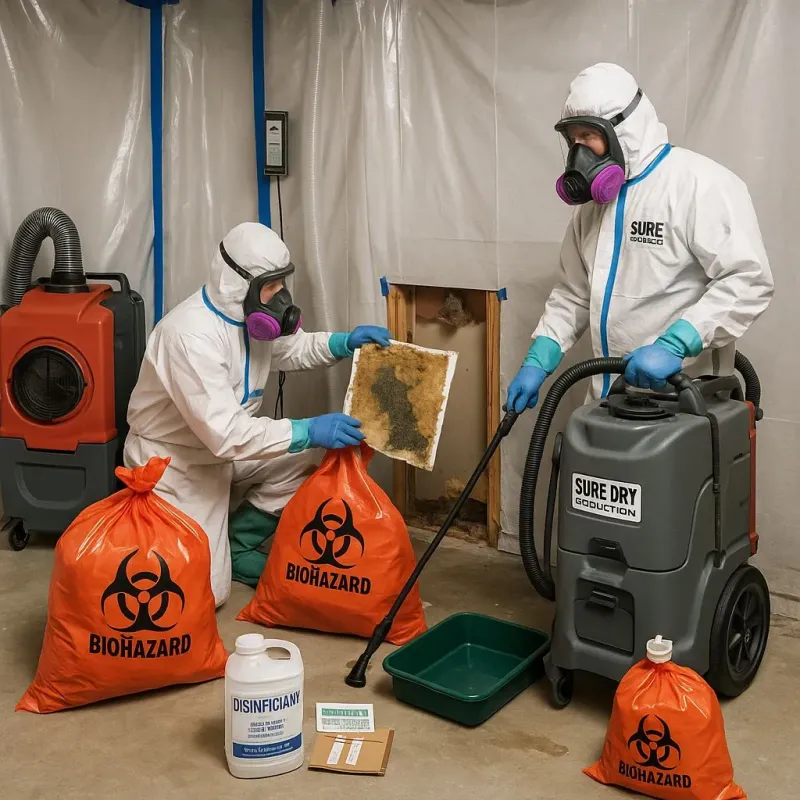 Contaminated Water Handling Protocols process in Dryden, VA