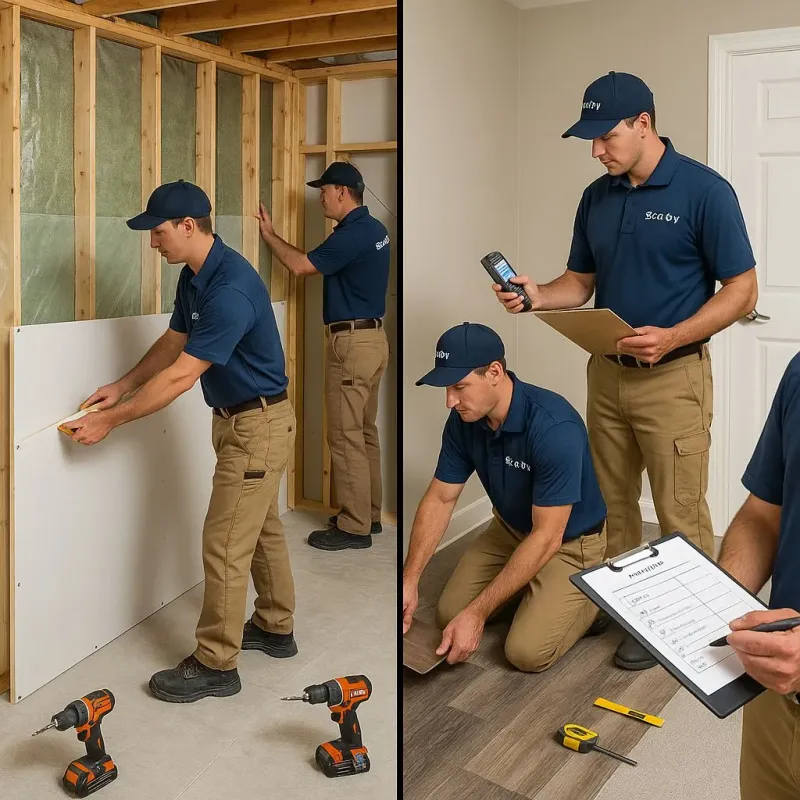 Repairs and Reconstruction process in Dryden, VA